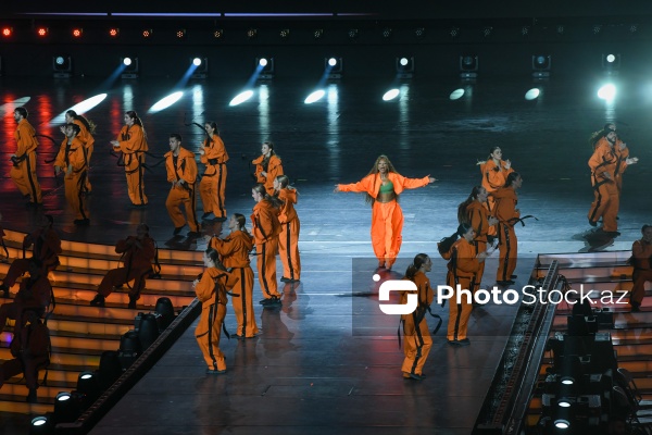 Gəncə stadionunda keçirilən III MDB Oyunlarının bağlanış mərasimi