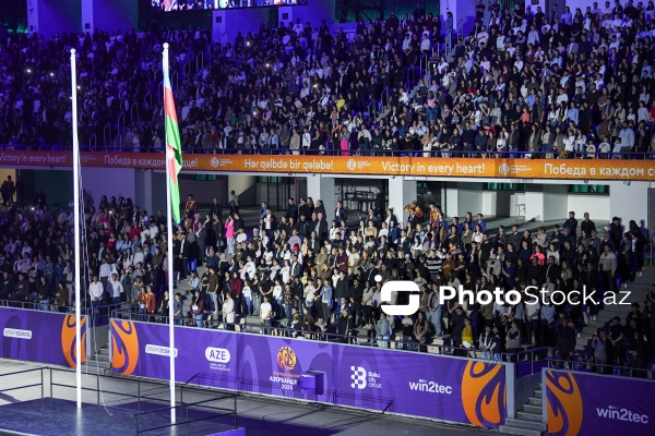 Gəncə stadionunda keçirilən III MDB Oyunlarının bağlanış mərasimi