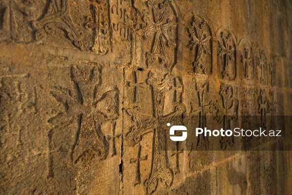 Ağdərənin Vəngli kəndində yerləşən Gəncəsər monastırı