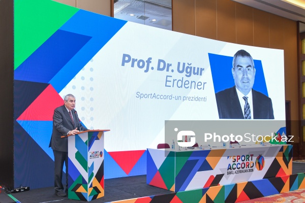 SportAccord Dünya İdman və Biznes Sammiti ilə bağlı müqavilənin imzalanma mərasimi