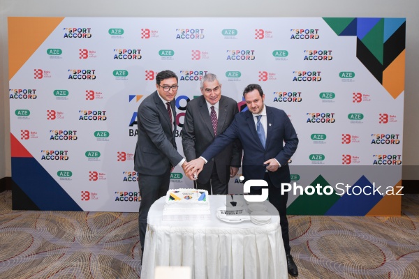 SportAccord Dünya İdman və Biznes Sammiti ilə bağlı müqavilənin imzalanma mərasimi