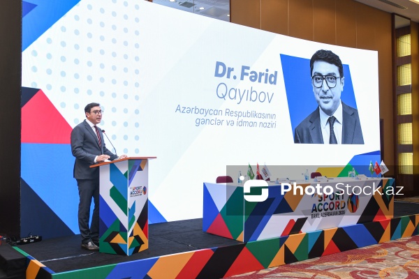 SportAccord Dünya İdman və Biznes Sammiti ilə bağlı müqavilənin imzalanma mərasimi