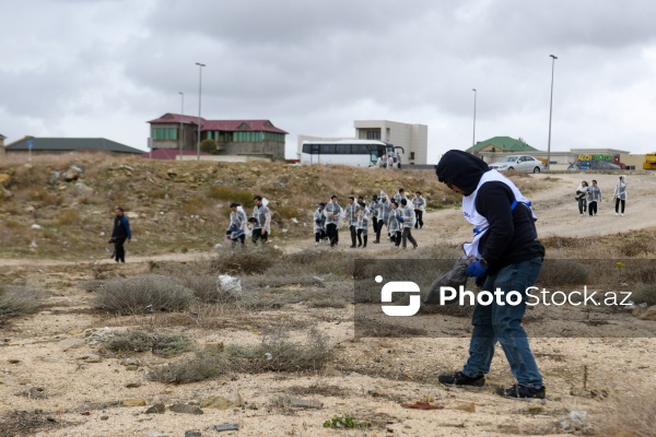 “Global Media Group” Beynəlxalq Sahilyanı Təmizlik Günündə iştirak edib