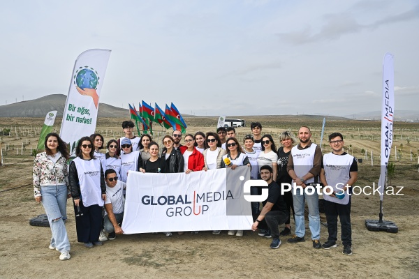 "Global Media Group"un təşəbbüsü ilə növbəti ağacəkmə aksiyası keçirilib
