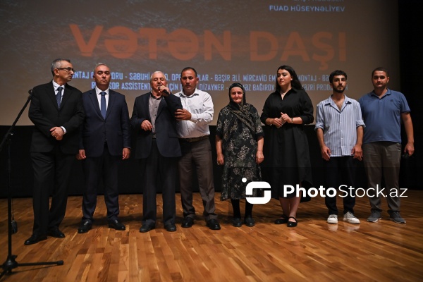 "Global Media Group" və "Report" İnformasiya Agentliyi "Vətən daşı" sənədli filmini təqdim edib