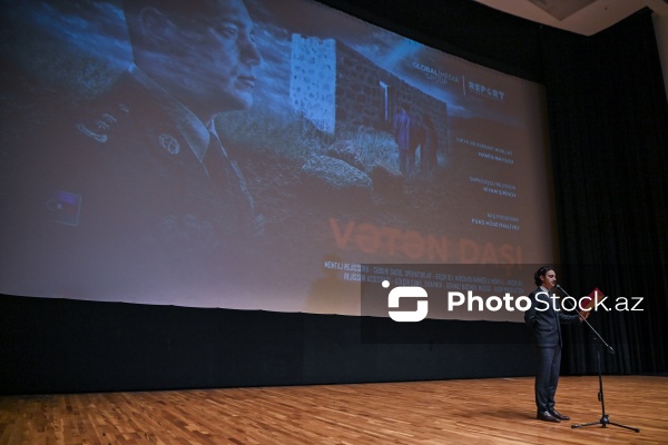 "Global Media Group" və "Report" İnformasiya Agentliyi "Vətən daşı" sənədli filmini təqdim edib