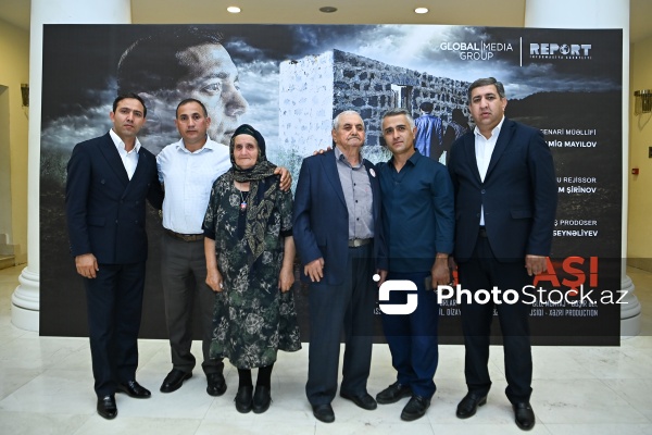 "Global Media Group" və "Report" İnformasiya Agentliyi "Vətən daşı" sənədli filmini təqdim edib