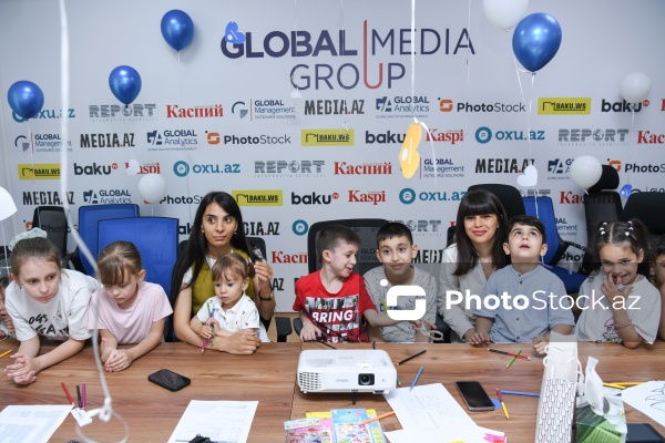 "Global Media Group"un əməkdaşlarının övladları üçün keçirdiyi bayram tədbiri