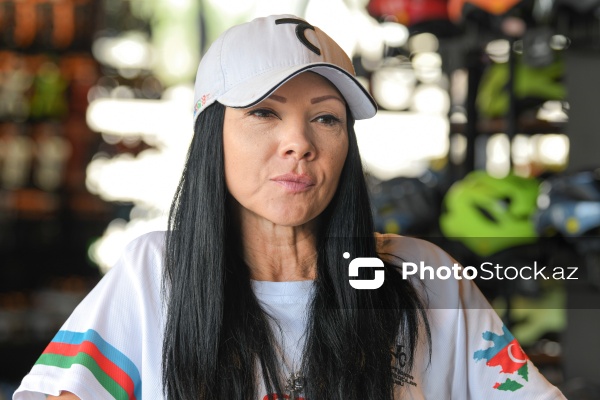 "GranFondo Başkent" velosiped yarışının qalibi Natalya Vallek