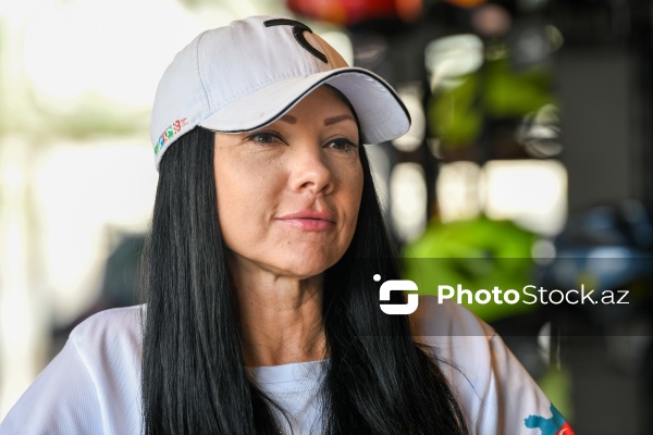 "GranFondo Başkent" velosiped yarışının qalibi Natalya Vallek