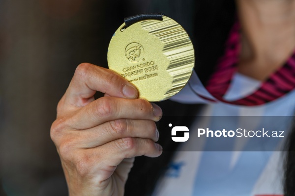 "GranFondo Başkent" velosiped yarışının qalibi Natalya Vallek