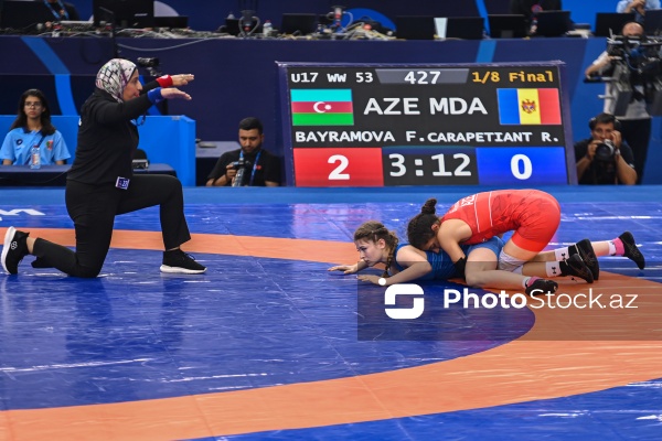 Güləş üzrə U-17 dünya çempionatının dördüncü günü