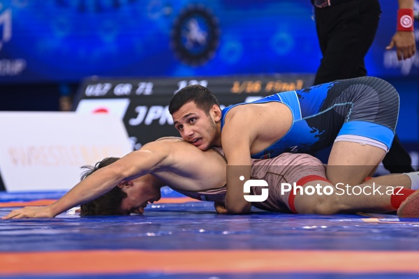 Güləş üzrə U-17 dünya çempionatının ikinci günü