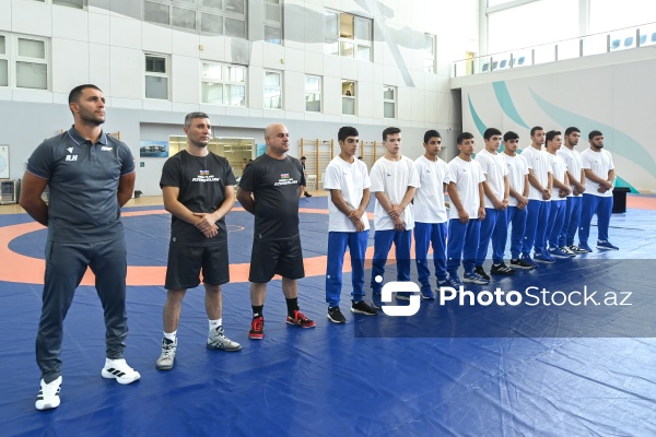Güləş üzrə U-17 Dünya Çempionatının komanda heyətlərinin açıqlanması mərasimi