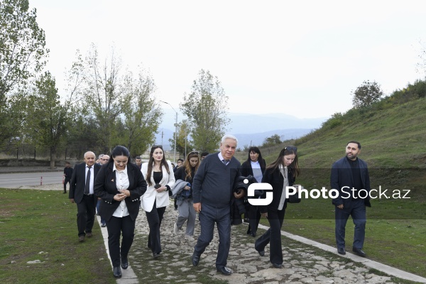 Gürcüstanlı səyyahların Azərbaycanın işğaldan azad edilmiş ərazilərinə səfəri