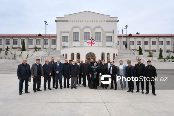 Gürcüstanlı səyyahların ikinci qrupunun Xankəndi səfəri