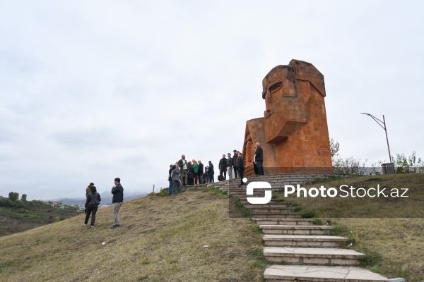 Gürcüstanlı səyyahların ikinci qrupunun Xankəndi səfəri