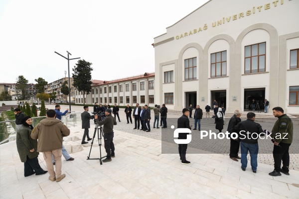 Gürcüstanlı səyyahların üçüncü qrupunun Xankəndi səfəri