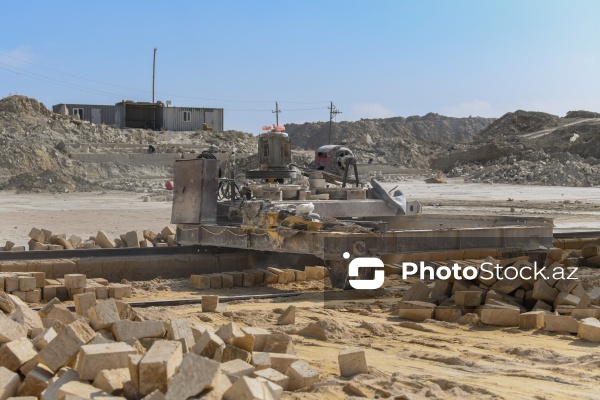 Güzdək ərazisində yerləşən daş karxanası