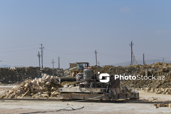 Güzdək ərazisində yerləşən daş karxanası