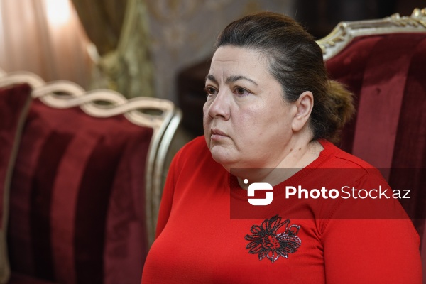 Hacıbaba Bağırovun həyat yoldaşı Arzu Bağırova