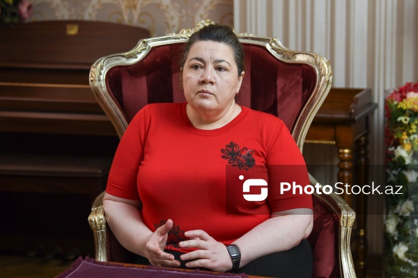 Hacıbaba Bağırovun həyat yoldaşı Arzu Bağırova