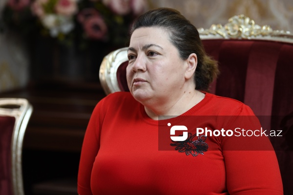 Hacıbaba Bağırovun həyat yoldaşı Arzu Bağırova