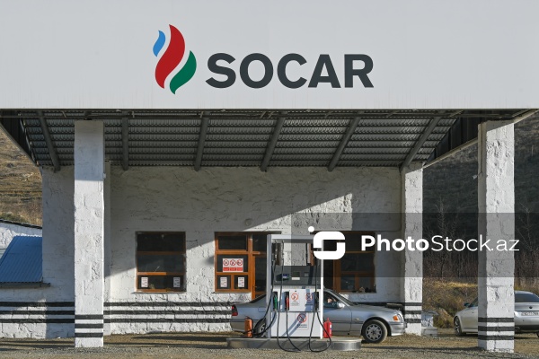 Hadrut qəsəbəsində yerləşən “SOCAR” brendli yanacaqdoldurma stansiyası