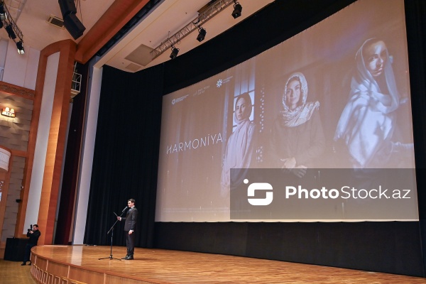 "Harmoniya" sənədli filminin Nizami Kino Mərkəzində keçirilən təqdimatı