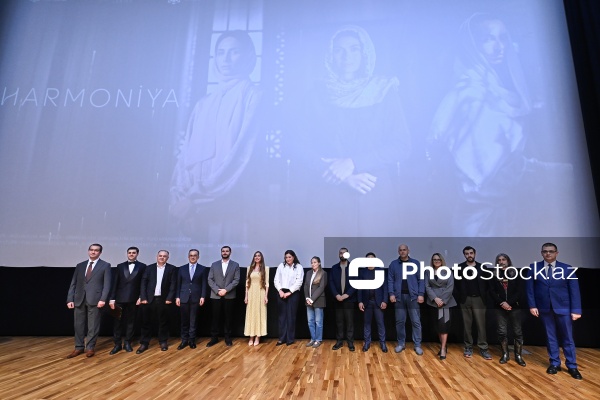 "Harmoniya" sənədli filminin Nizami Kino Mərkəzində keçirilən təqdimatı