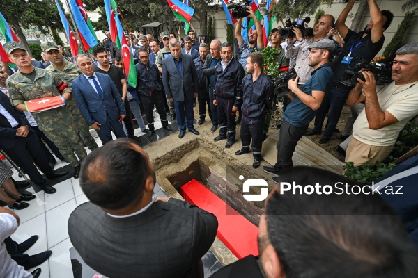 I Qarabağ müharibəsində itkin düşən hərbçi Mübariz Məmmədov dəfn olunub