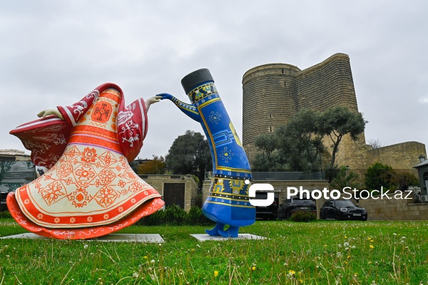 İçərişəhərdə keçirilən Beynəlxalq Xalça Festivalı