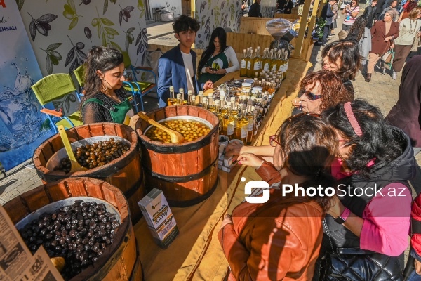 İçərişəhərdə keçirilən Zeytun Festivalı
