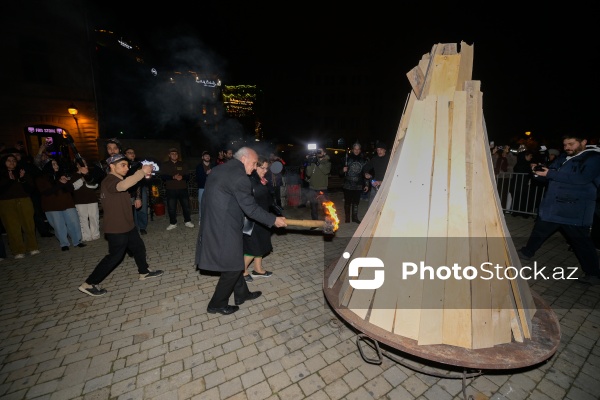 İçərişəhərdə qeyd olunan Su çərşənbəsi