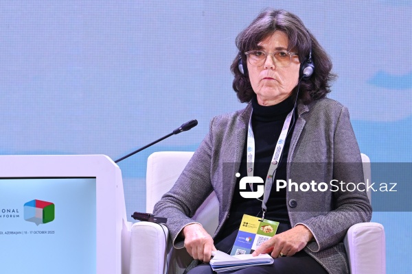 Cenifer Duyn Barenşteyn - III Azərbaycan Milli Şəhərsalma Forumunda