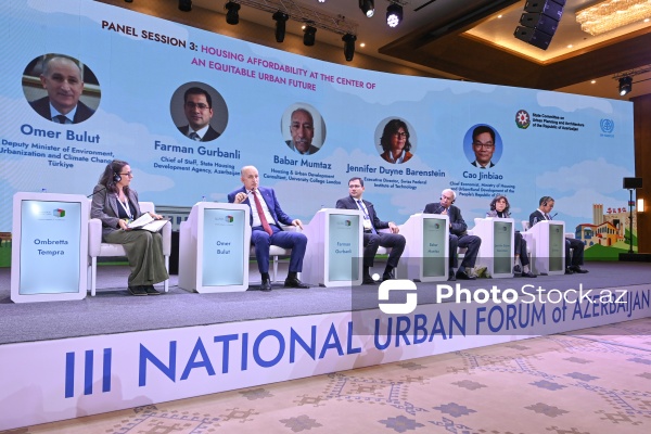 III Azərbaycan Milli Şəhərsalma Forumunun ikinci günü