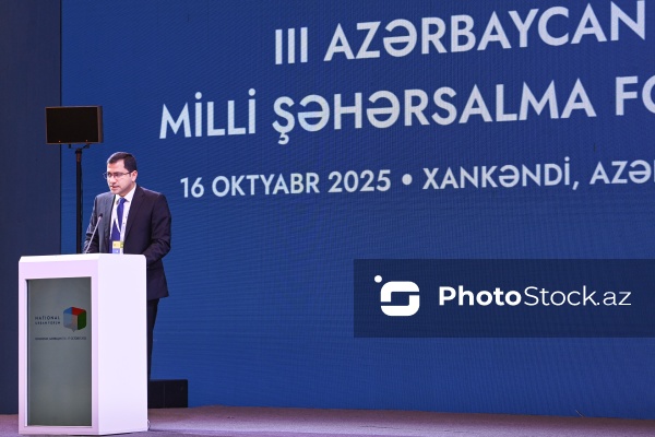 Fərman Qurbanlı - III Azərbaycan Milli Şəhərsalma Forumunda