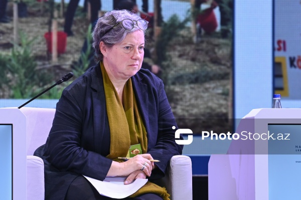 Katya Şafer - III Azərbaycan Milli Şəhərsalma Forumunda
