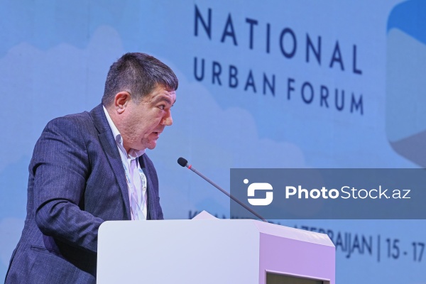 Şihnazar Atacanov - III Azərbaycan Milli Şəhərsalma Forumunda