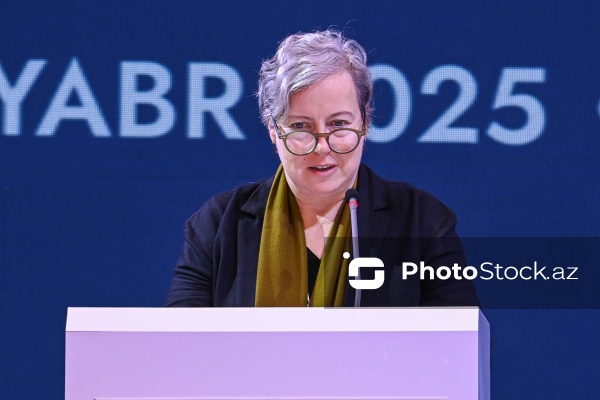 Katya Şafer - III Azərbaycan Milli Şəhərsalma Forumunda