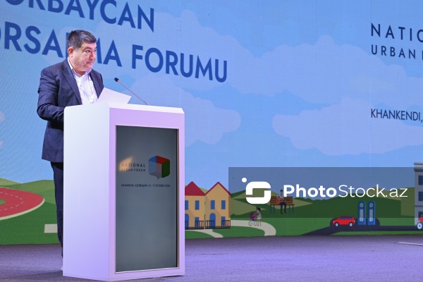 Şihnazar Atacanov - III Azərbaycan Milli Şəhərsalma Forumunda