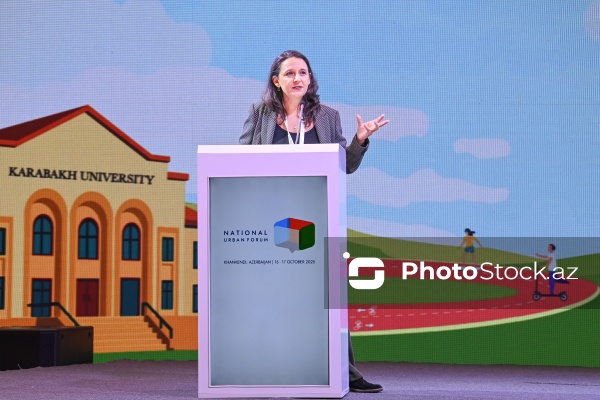 Ombretta Tempra - III Azərbaycan Milli Şəhərsalma Forumunda