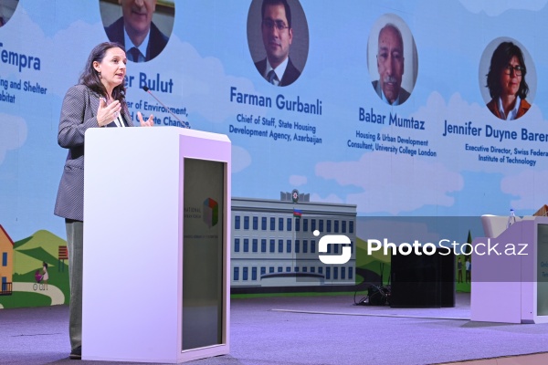 Ombretta Tempra - III Azərbaycan Milli Şəhərsalma Forumunda