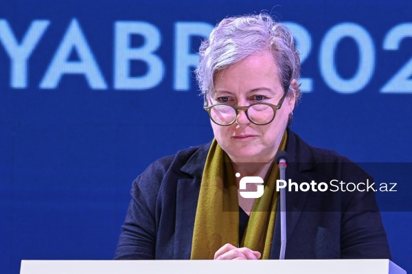 Katya Şafer - III Azərbaycan Milli Şəhərsalma Forumunda