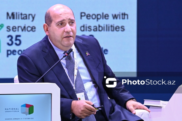 Emin Hüseynov - III Azərbaycan Milli Şəhərsalma Forumunda