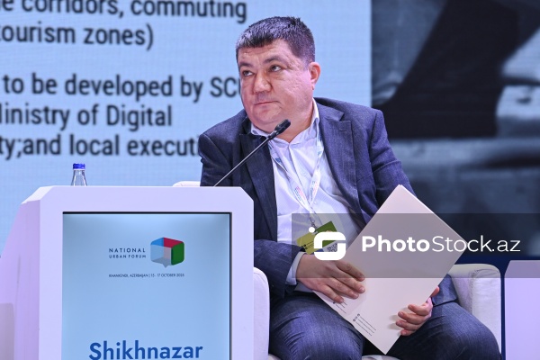 Şihnazar Atacanov - III Azərbaycan Milli Şəhərsalma Forumunda