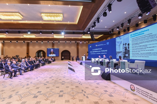 III Azərbaycan Milli Şəhərsalma Forumunun ikinci günü