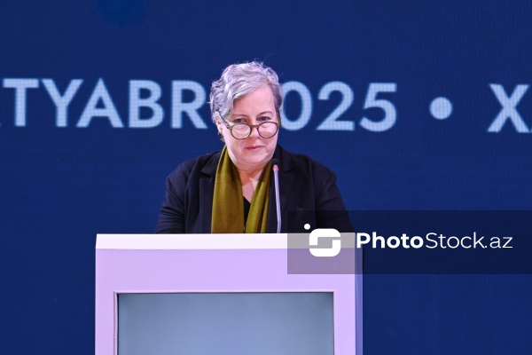 Katya Şafer - III Azərbaycan Milli Şəhərsalma Forumunda
