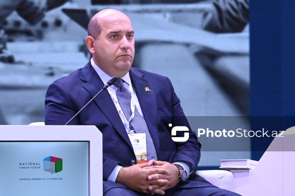 Emin Hüseynov - III Azərbaycan Milli Şəhərsalma Forumunda
