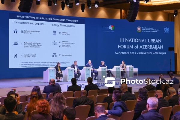 III Azərbaycan Milli Şəhərsalma Forumunun ikinci günü